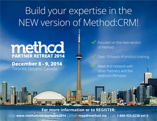 Method Partner Program Retreat 2014 Postcard