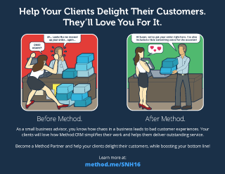 Method:CRM Postcard for Scaling New Heights 2016