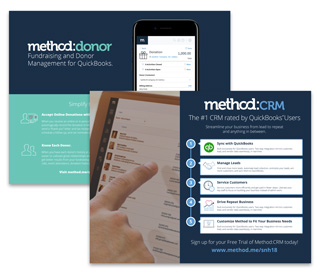 Method:CRM & Method:Donor Sales Sheets for Scaling New Heights 2018