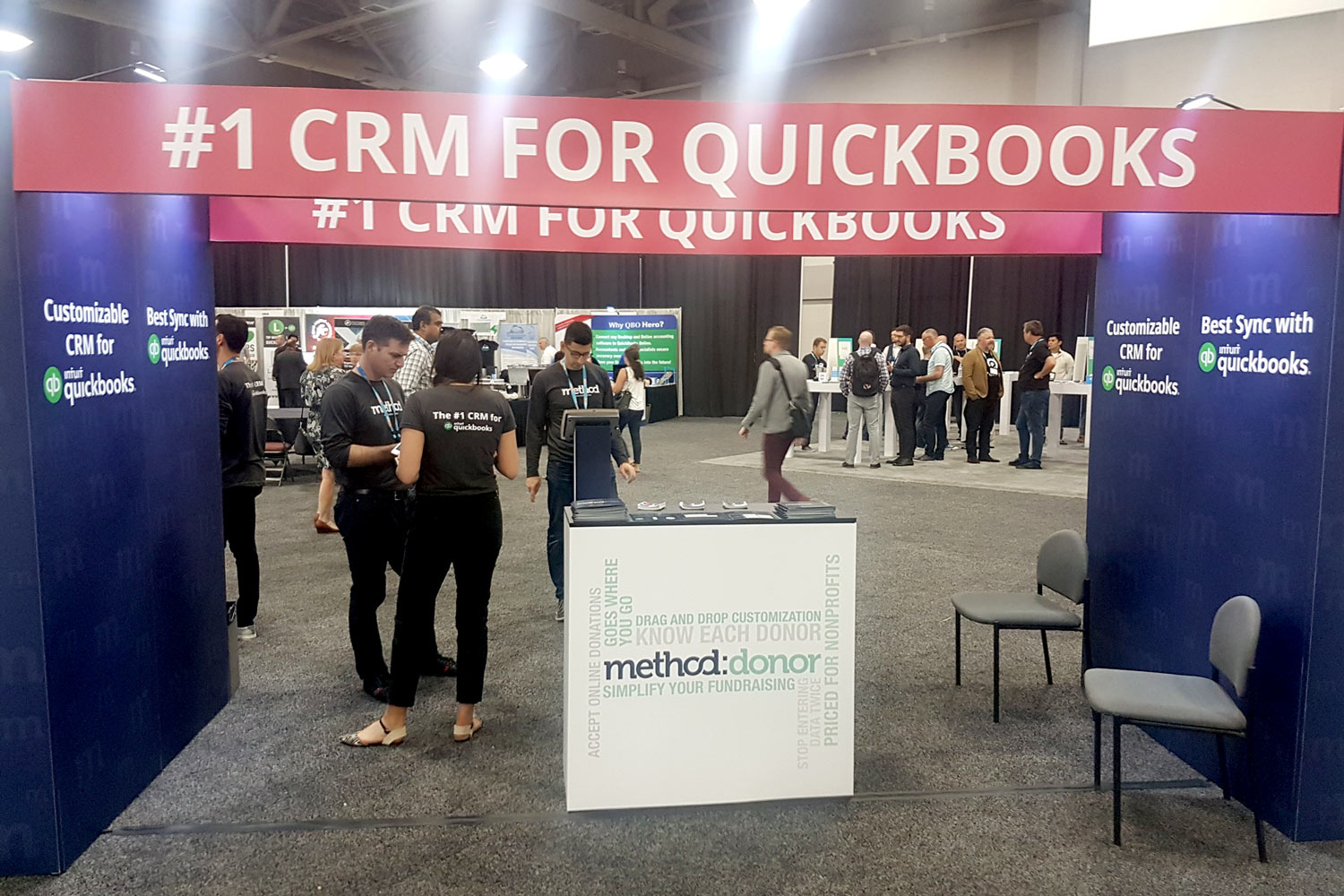 Method's booth at Scaling New Heights 2019