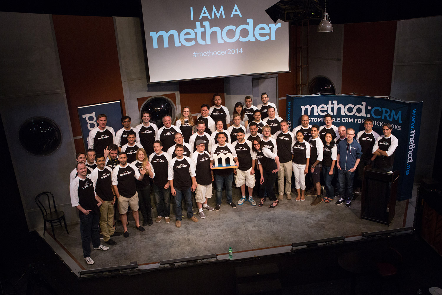 Method Employees at the App Contest