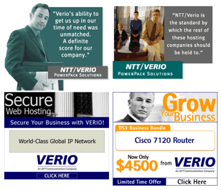 NTT/Verio - Big Box Banners