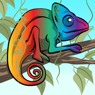 Chameleon - Adobe Illustrator