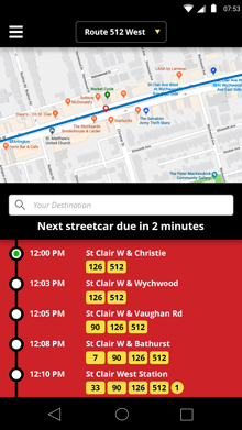TTC Rapid Transit - Map, Routes, and Schedule
