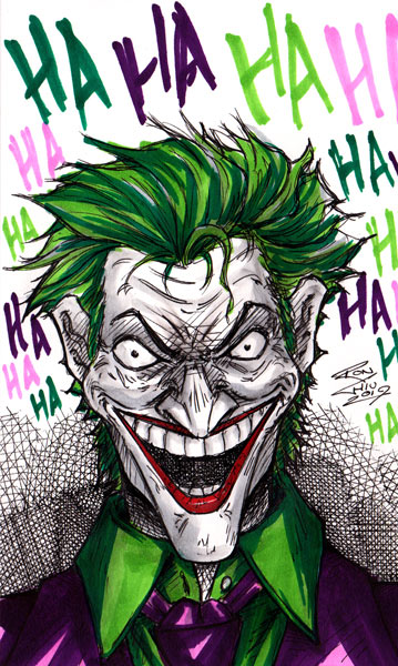 The Joker - Copic Markers